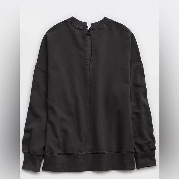 Aerie Big Chill Bow Graphic Crew Sweatshirt - Picture 2 of 6